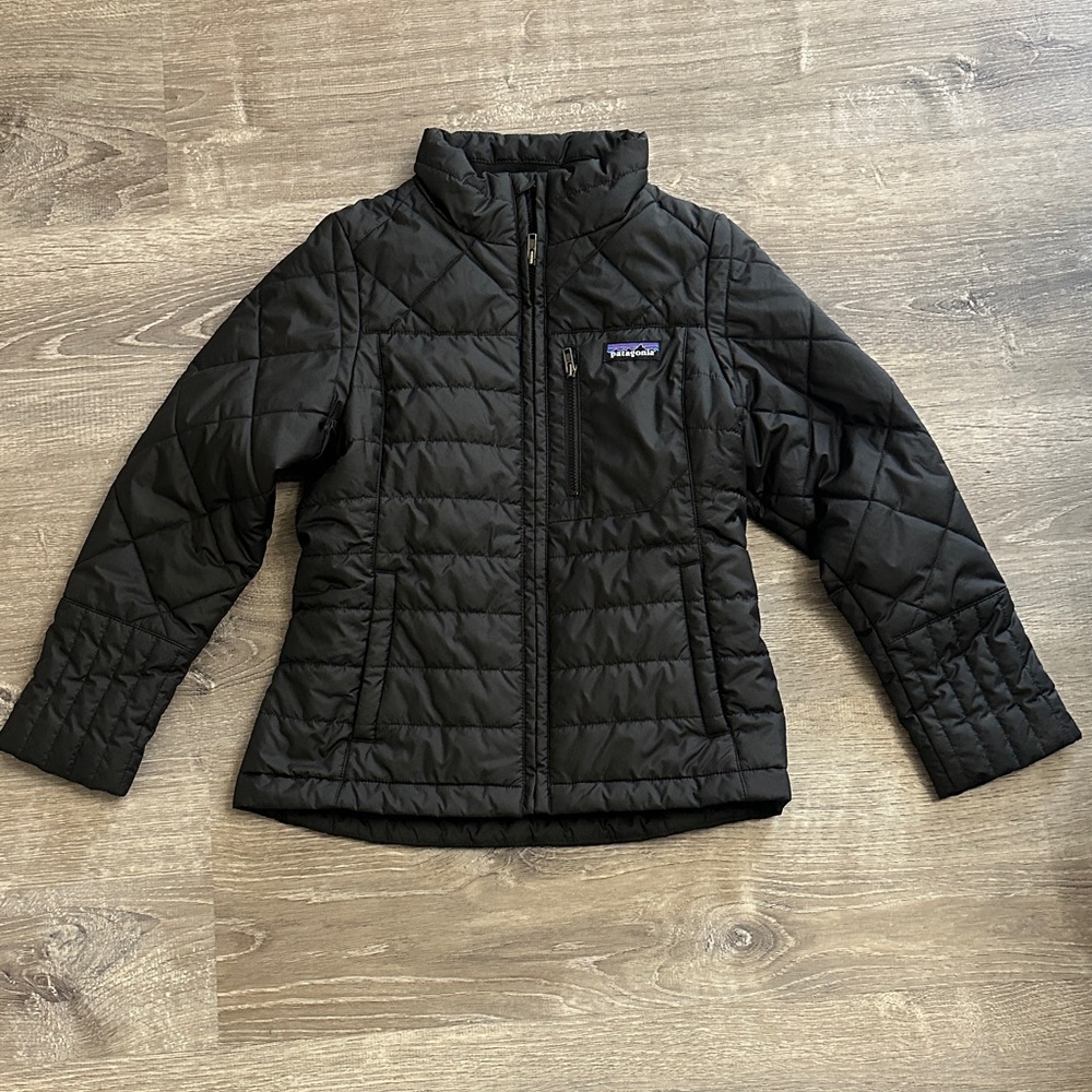 Patagonia Black Kids Puffer Jacket
